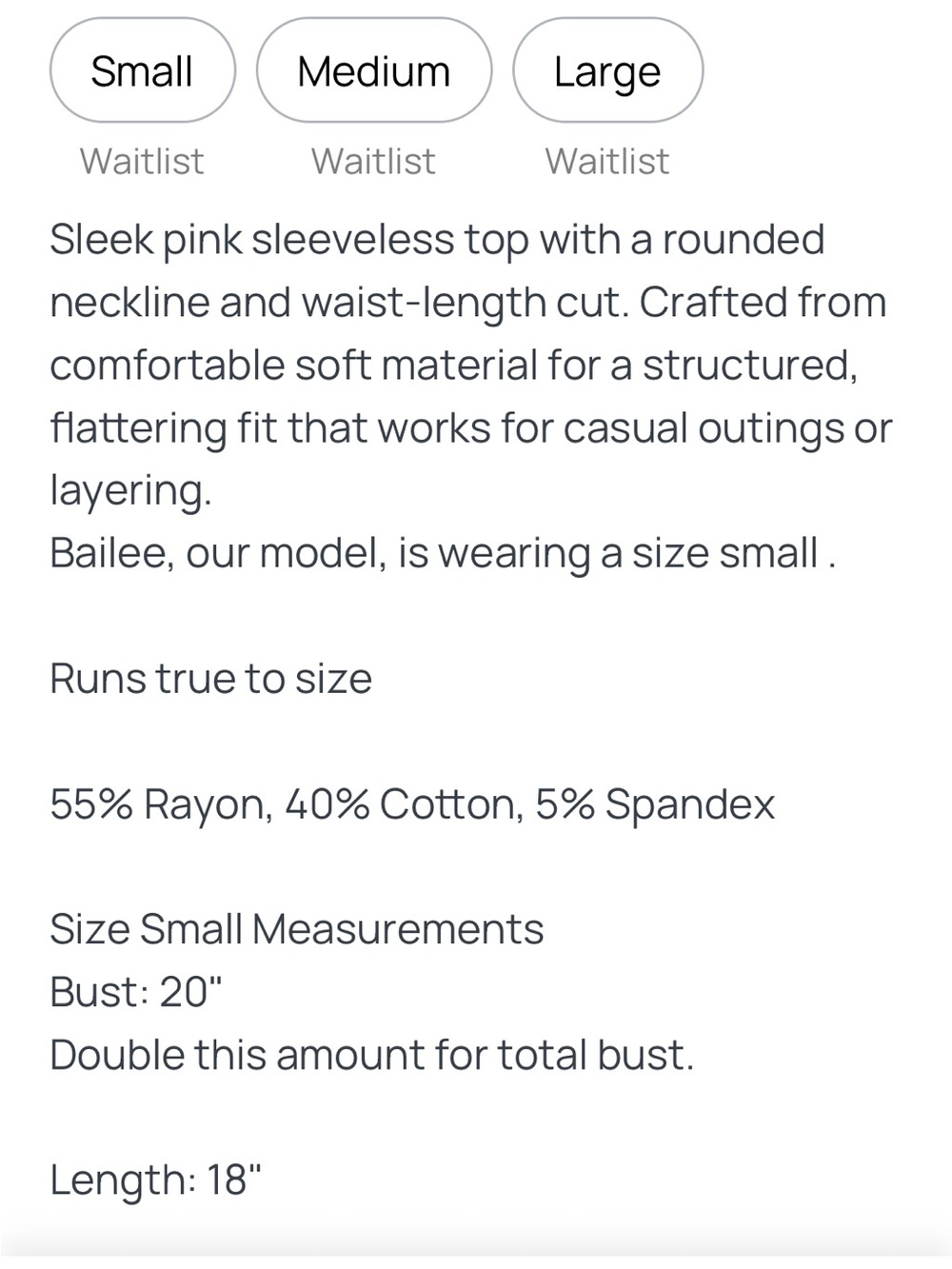 entro Pink Cropped Tank, pants and skort set with White Trim - Picture 12 of 16